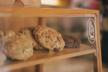 Vitrina de galletas artesanales